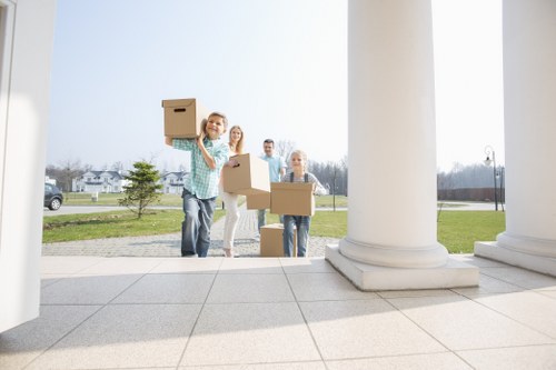 Experienced man with van transporting belongings
