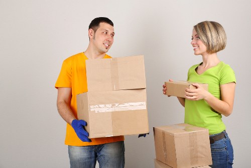 Removals House modern moving truck