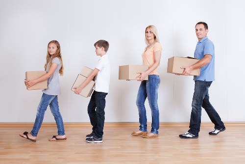 Packers organizing household items