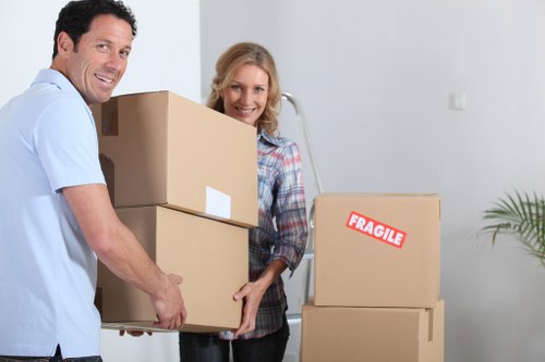 Removals House delivery in action